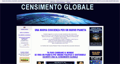 Desktop Screenshot of censimentoglobale.it